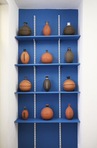 ___'Ode to Grecian Urns'___, fired ceramics, various sizes, 2019
