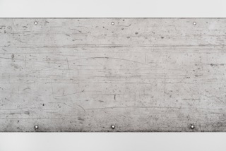 ___'Untitled (Kickplate 2.428)'___ (detail), intaglio ink print on paper in metal frame, 250 x 91 cm, 2025 